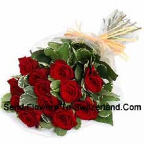 Handpicked 11 Red Roses